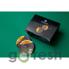 Chipsuri din portocală în ciocolată naturală 100g